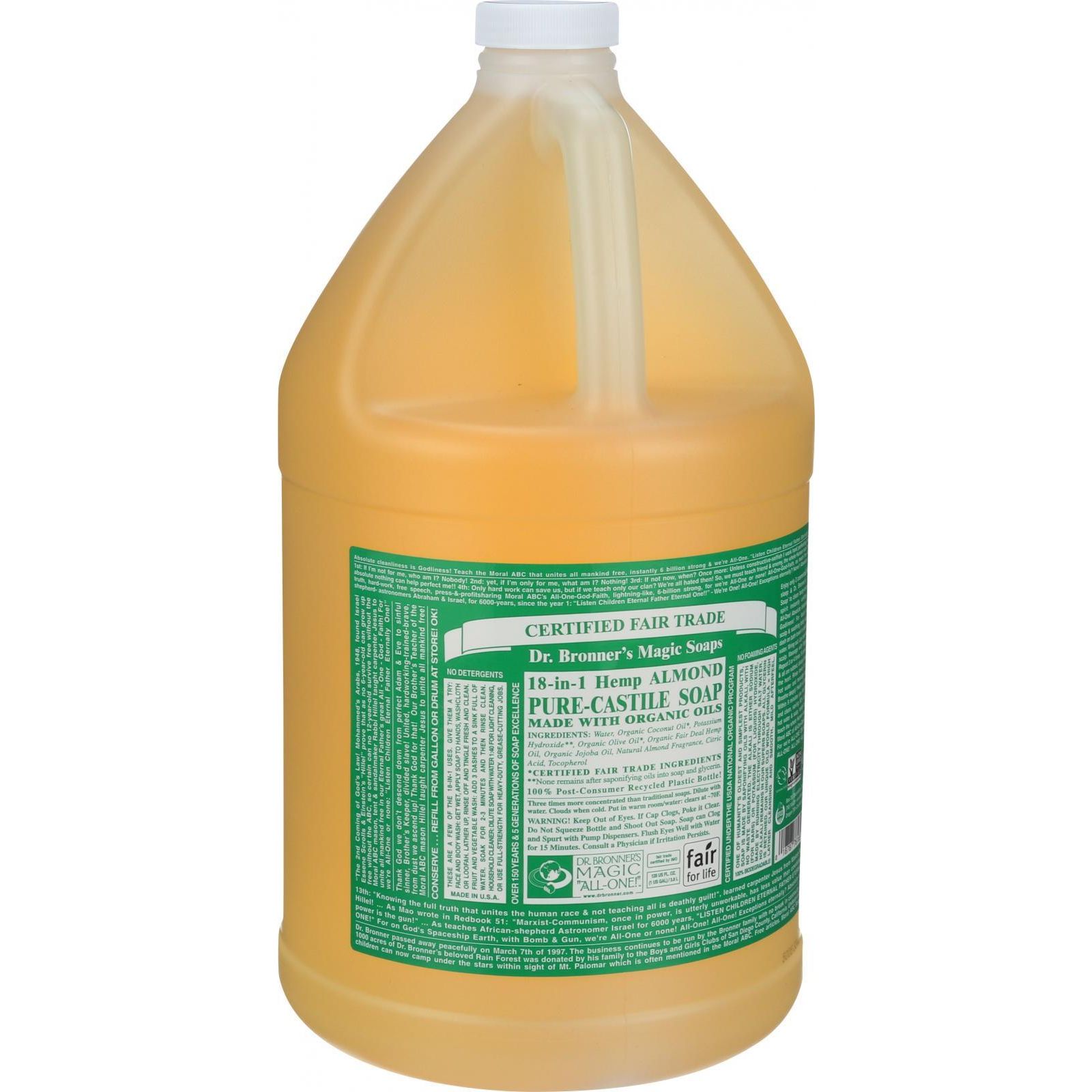 닥터브로너스 [대용량] 매직 리퀴드 솝, 1 Gallon (3,776 ml)