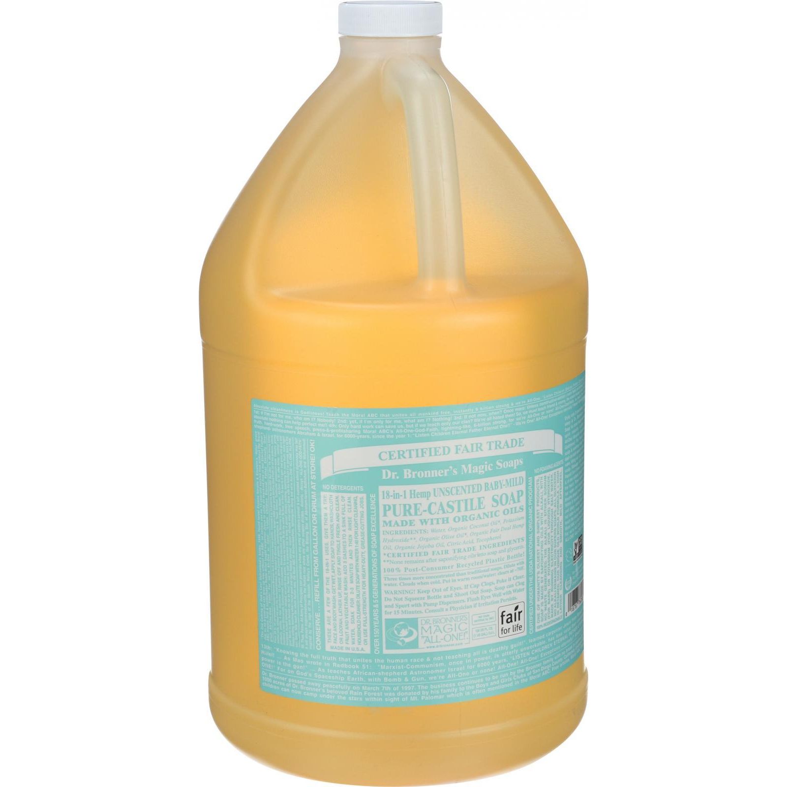 닥터브로너스 [대용량] 매직 리퀴드 솝, 1 Gallon (3,776 ml)