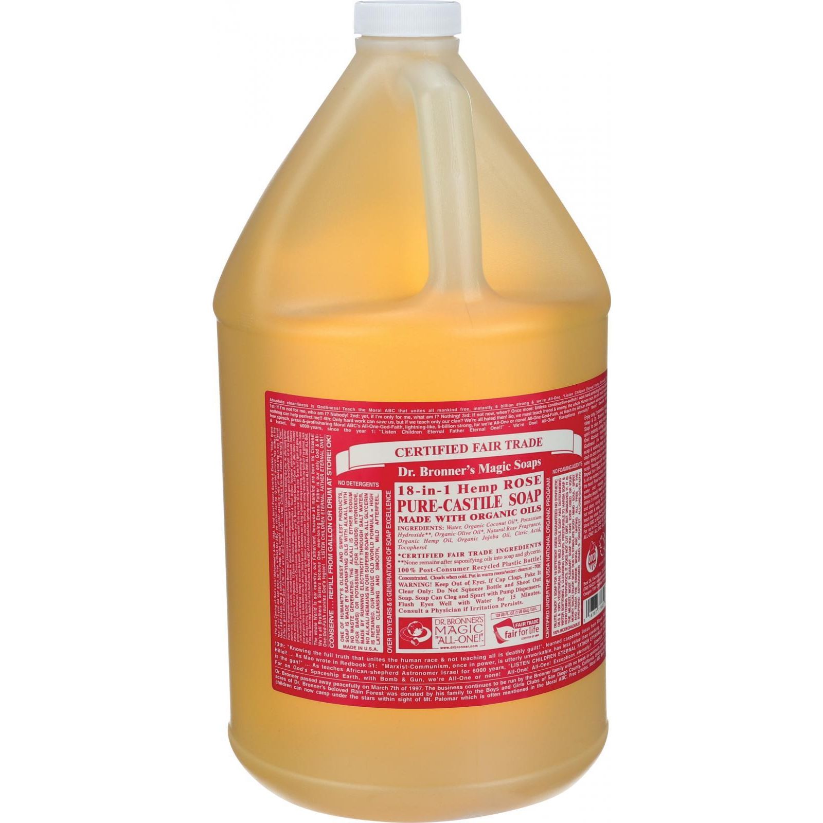 닥터브로너스 [대용량] 매직 리퀴드 솝, 1 Gallon (3,776 ml)