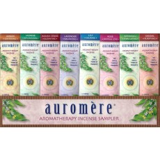 Auromere, 아로마 테라피 향 샘플 팩, 8 pc