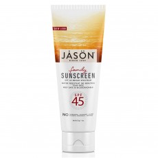 제이슨, 패밀리 선블럭 SPF 45, 4 oz (113 g)