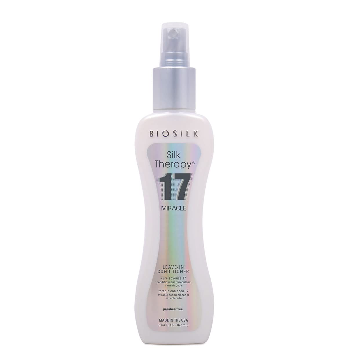 BioSilk, 실크 테라피, 17 미라클 리브 인 컨디셔너, 167ml (5.64 fl oz)