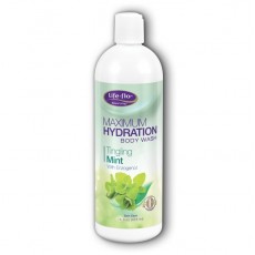 Life Flo Health, Maximum Hydration Body Wash Tingling Mint, 16 fl oz (473 ml)