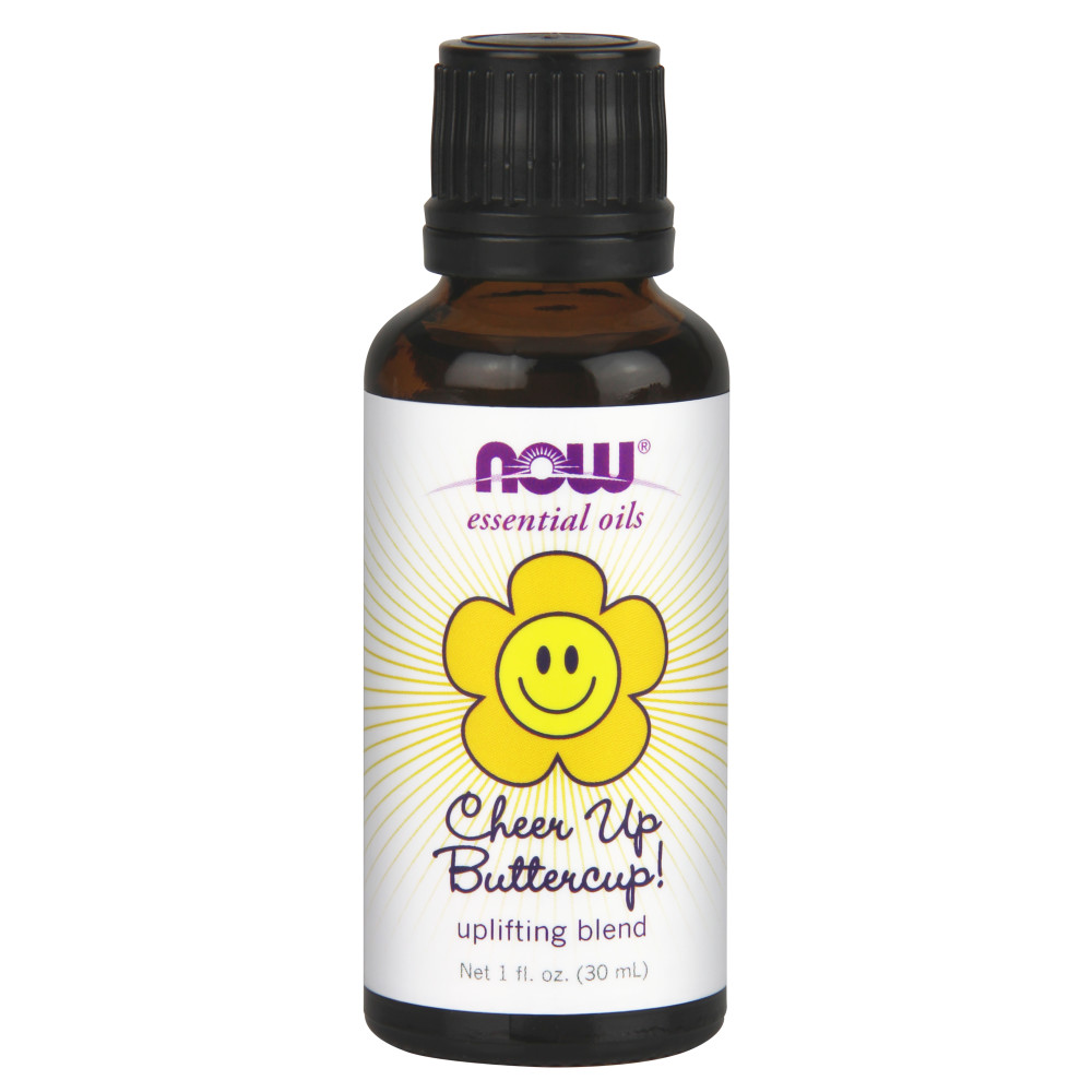 나우 Now, 치어 업 버터컵, 에센셜 오일 블렌드, 1 fl oz (30 ml)
