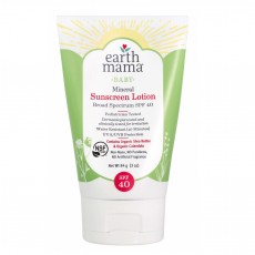 Earth Mama Angel Baby, 미네랄 썬스크린 로션, SPF 40, 3 oz (84 g)