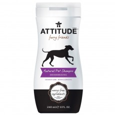 Attitude, 천연 펫 샴푸 데오도라이징, 코코넛 라임, 8 oz (240 ml)