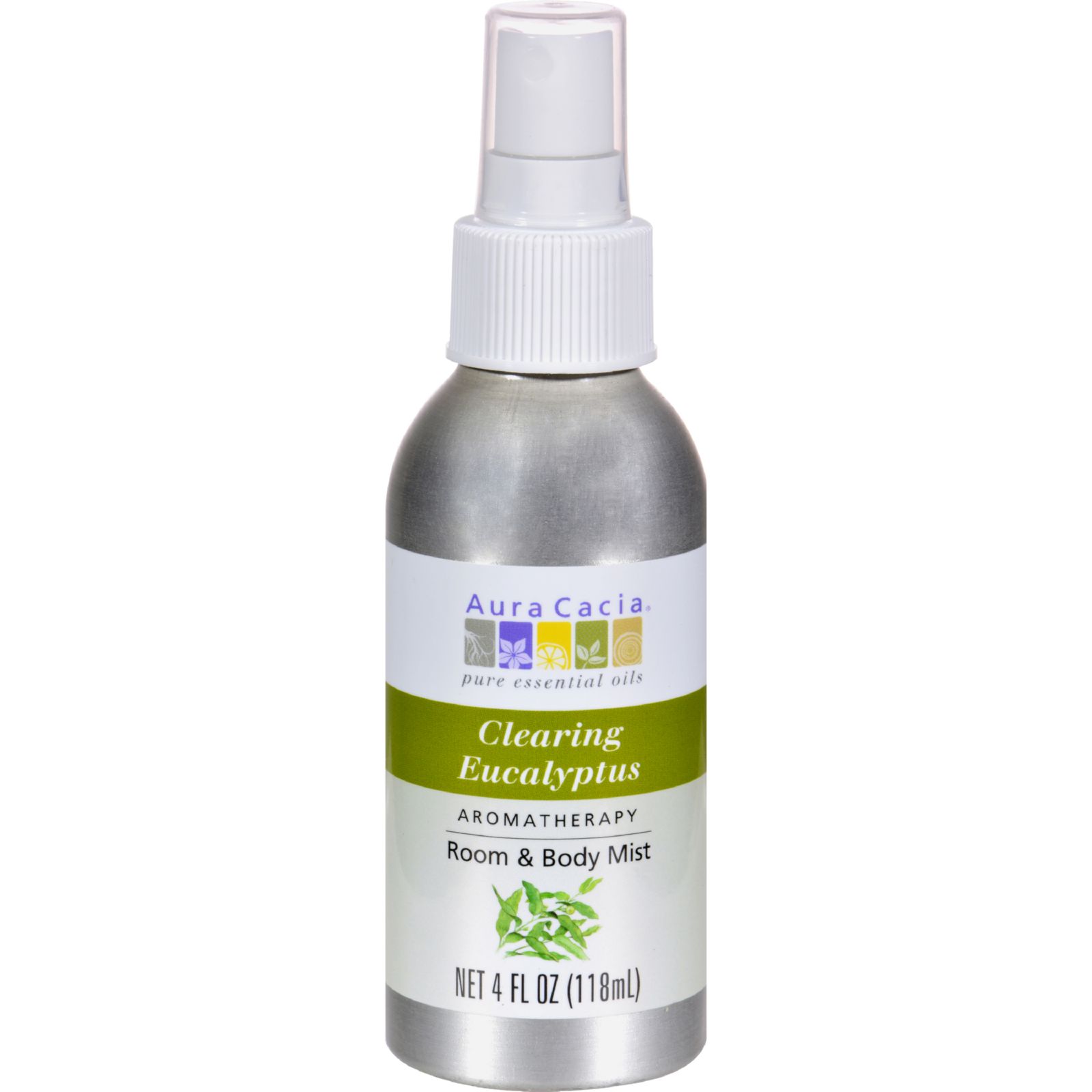 아우라카시아, 아로마테라피 미스트 (유칼립투스 하비스트), 4 fl oz (118 ml)