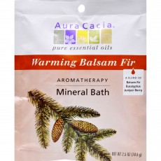 아우라카시아, 미네랄 배쓰 Warming Balsam Fir, 2.5 oz (70.9 g)