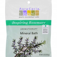 아우라카시아, 미네랄 배쓰 Inspiring Rosemary, 2.5 oz (70.9 g)