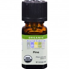 아우라카시아, 에센셜 오일 (Organic Pine), 0.25 fl oz (7.4 ml)