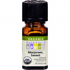 아우라카시아, 에센셜 오일 (Organic Marjoram, Sweet), 0.25 fl oz (7.4 ml)