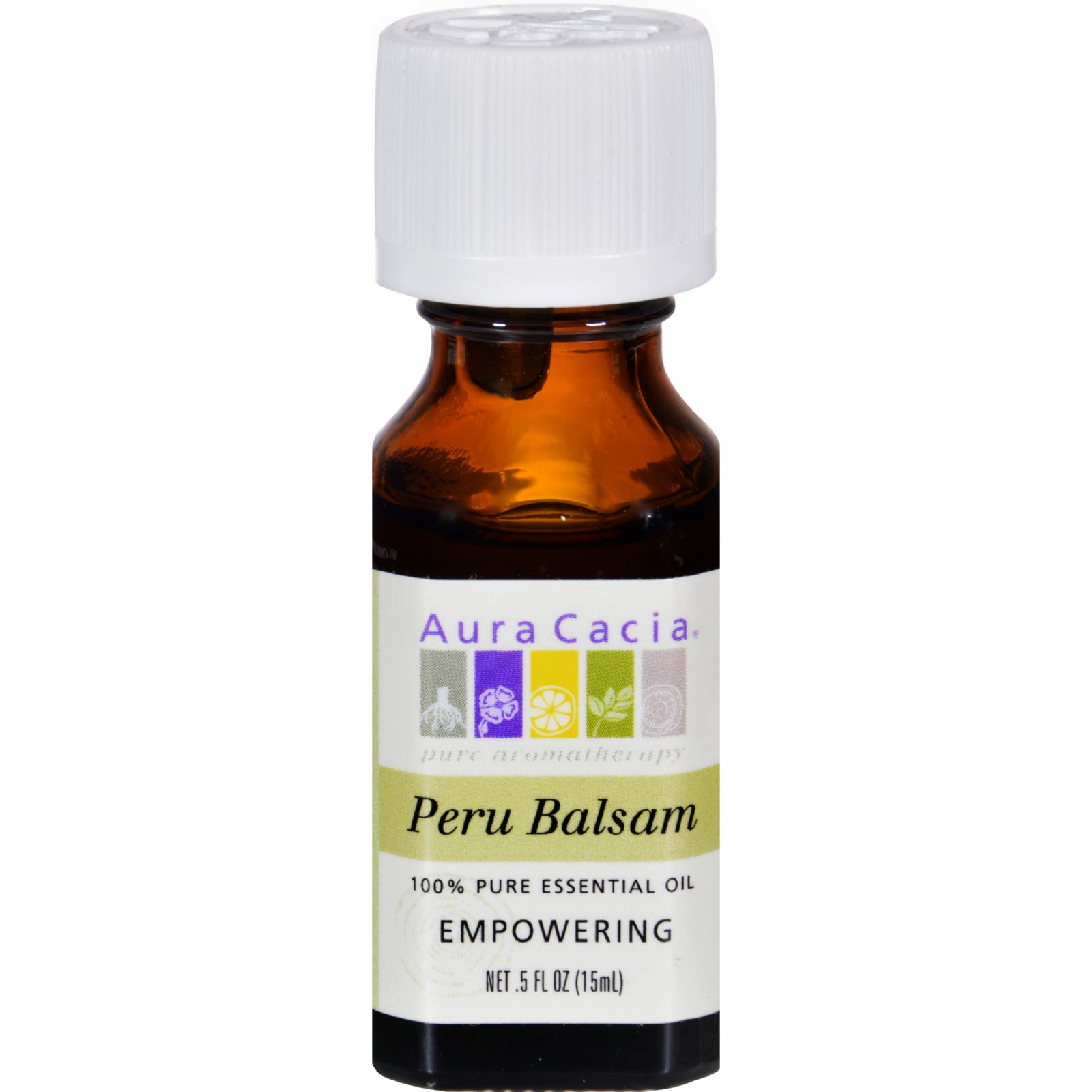 아우라카시아, 에센셜 오일 Empowering (Peru Balsam), 0.5 fl oz (15 ml)