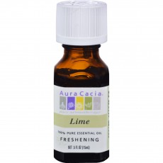 아우라카시아, 에센셜 오일 Freshening (Lime), .5 fl oz (15 ml)