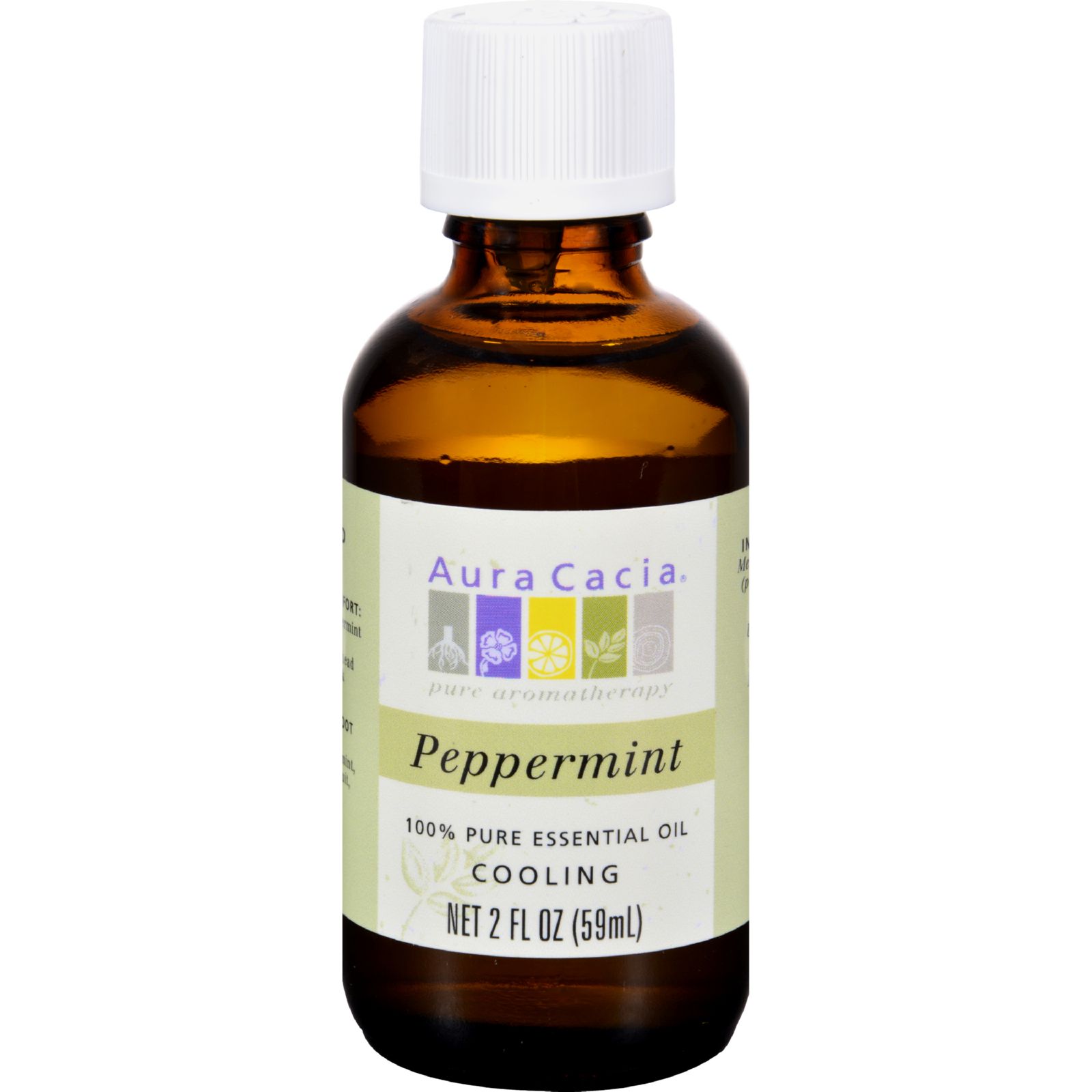 아우라카시아, 에센셜 오일 Cooling (Peppermint), 2 fl oz (59 ml)