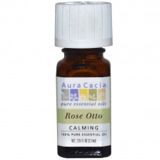 아우라카시아, 에센셜 오일 Calming (Rose Otto), 0.125 fl oz (3.7 ml)