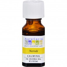 아우라카시아, 에센셜 오일 Neroli, (in Jojoba Oil), .5 fl oz (15 ml)