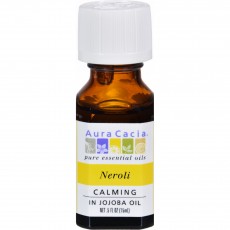 아우라카시아, 에센셜 오일 Neroli, (in Jojoba Oil), .5 fl oz (15 ml)