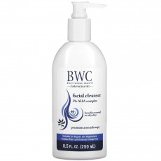 BWC, 3% AHA 컴플렉스 페이셜 클렌저, 8.5 fl oz (250 ml)