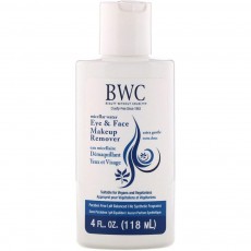 BWC, 엑스트라 젠틀 아이 & 페이스 메이크업 리무버, 4 fl oz (100 ml)