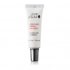 100% Pure, 오가닉 커피빈 카페인 아이크림 튜브형 , 0.3 oz (8 ml)