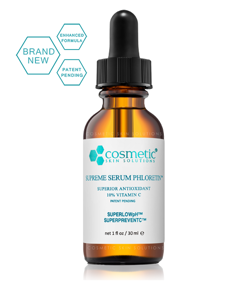 코스메틱 스킨 솔루션, 슈프림 세럼 플로레틴 + [프로사이즈], 2 oz (60 ml)