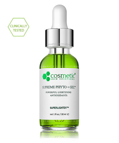 코스메틱 스킨 솔루션, 슈프림 피토 + 젤 + 1 oz (60 ml)