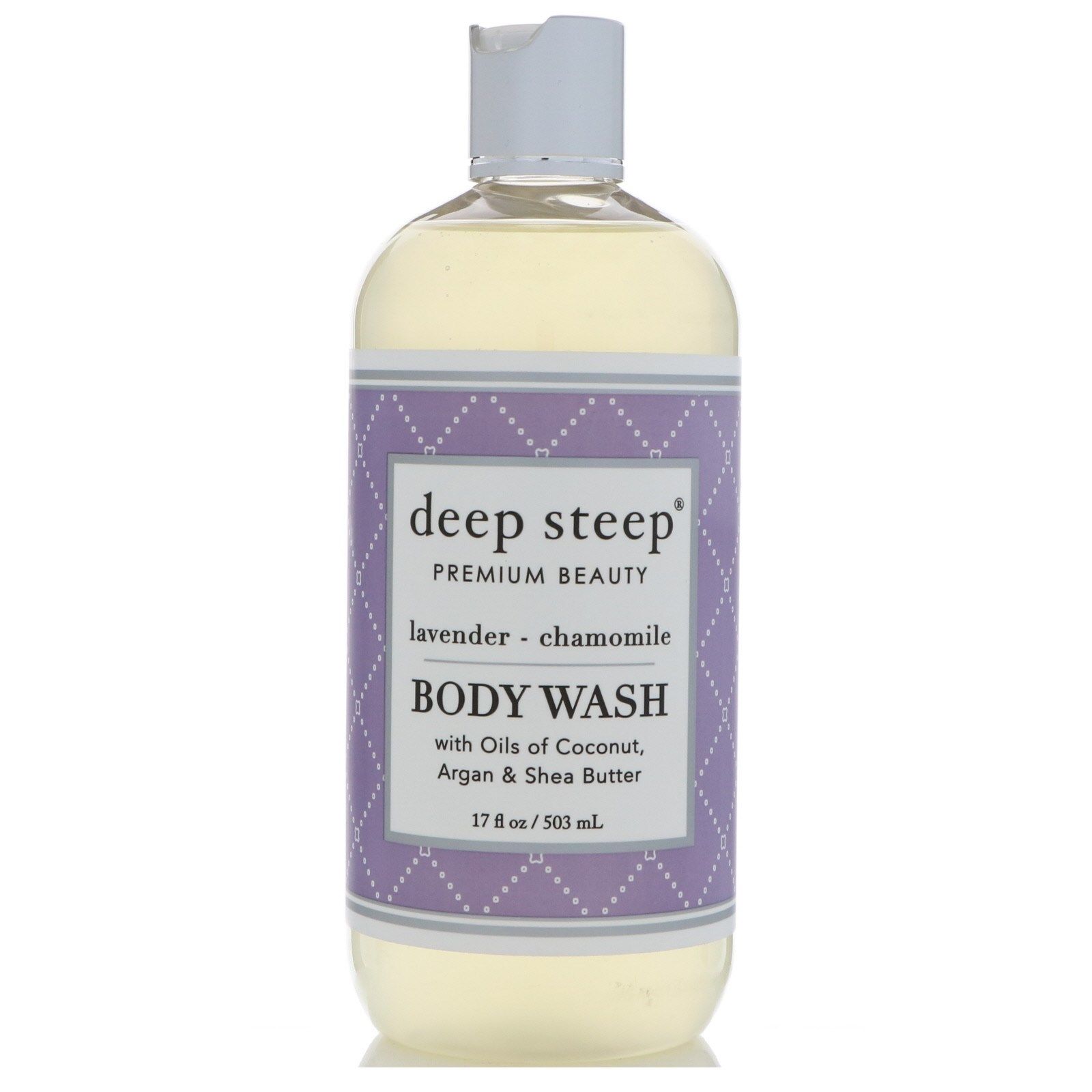 Deep Steep, 오가닉 바디 워시 [향 선택], 17 oz (503 ml)