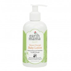 Earth Mama Angel Baby, 스위트 오렌지 베이비 로션, 바닐라 오렌지, 8 fl oz (240 ml)