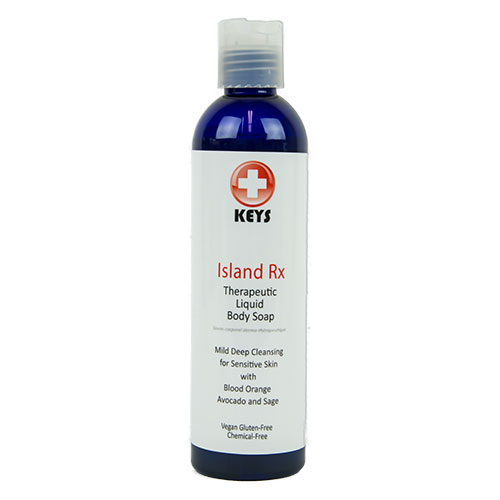 KEYS, Island Rx 리퀴드 바디 솝 [민감성 피부], 8 oz (236 ml)