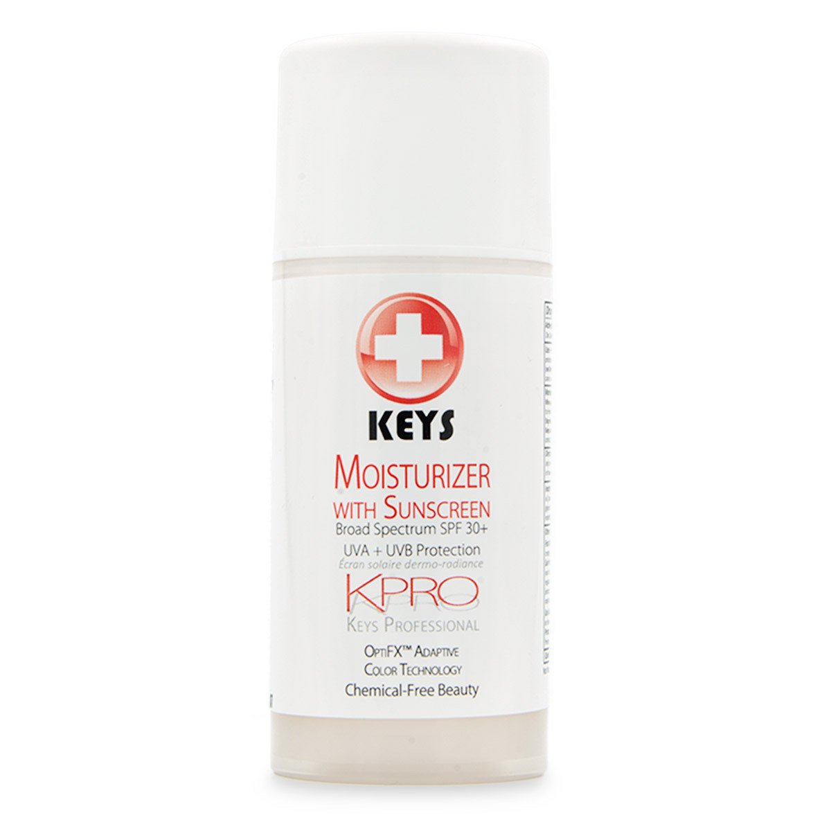 KEYS, KPRO 틴티드 모이스춰라이저 with 썬스크린 SPF 30, 3.4 oz (100 ml)