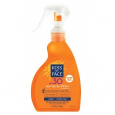 키스 마이 페이스, Sun 스프레이 로션 SPF 30, 14 fl oz (414 ml)