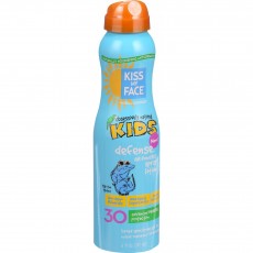 키스 마이 페이스, Kids Defense 미네랄, SPF 30 스프레이 로션, 6 fl oz (177 ml)