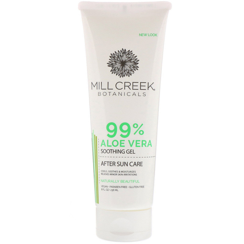 Mill Creek, 99% 알로에 베라 젤, 6 fl oz (180 ml)