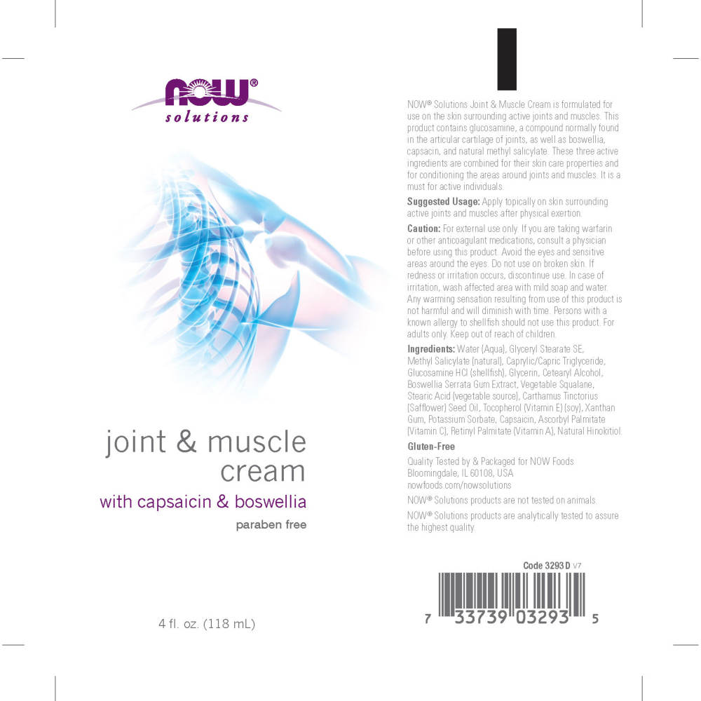 나우 Now, Joint Support Cream, 4 oz (113 g)