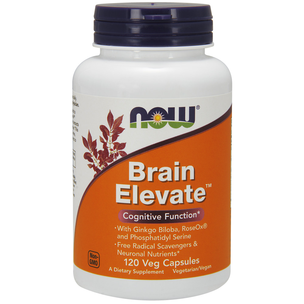  나우 Now, Brain Elevate, 120 식물성 캡슐