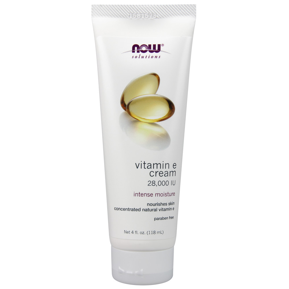 나우 Now, 비타민 E Cream 28 000 IU, 4 fl oz (120 ml)
