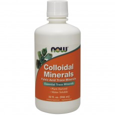 나우 Now, Colloidal 미네랄, 32 fl oz (946 ml)