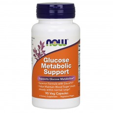 나우 Now, Glucose Metabolic Support, 90 캡슐