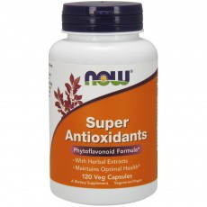 나우 Now, Super Antioxidants, 120 식물성 캡슐