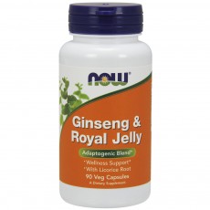  나우 Now, Ginseng & Royal Jelly, 90 캡슐