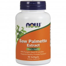  나우 Now, Saw Palmetto with Pumpkin Seed Oil & Zinc, 90 소프트젤