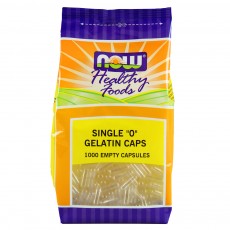  나우 Now, Single 0 Gelatin Caps, 1000 Empty 캡슐
