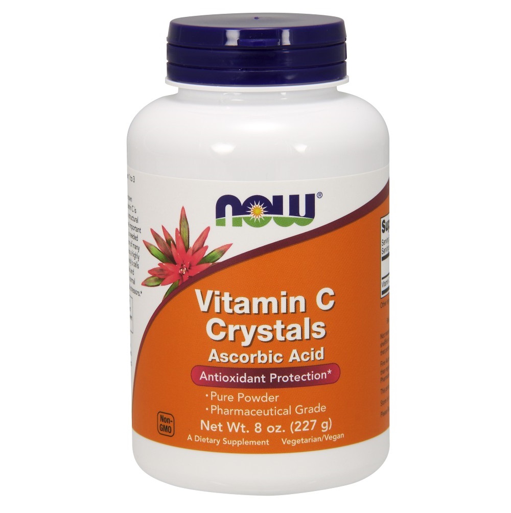 나우 Now, 비타민 C, 크리스탈, 8 oz (227 g)