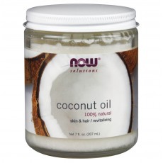 나우 Now, 100% 천연 코코넛 오일, 7 oz (207 ml), (스킨/헤어)