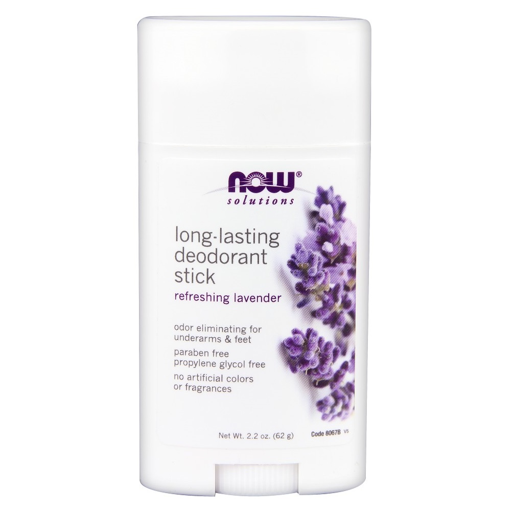 나우 Now, 롱 래스팅 데오도란트 스틱 (Natural Lavender), 2.3 oz (65 g)
