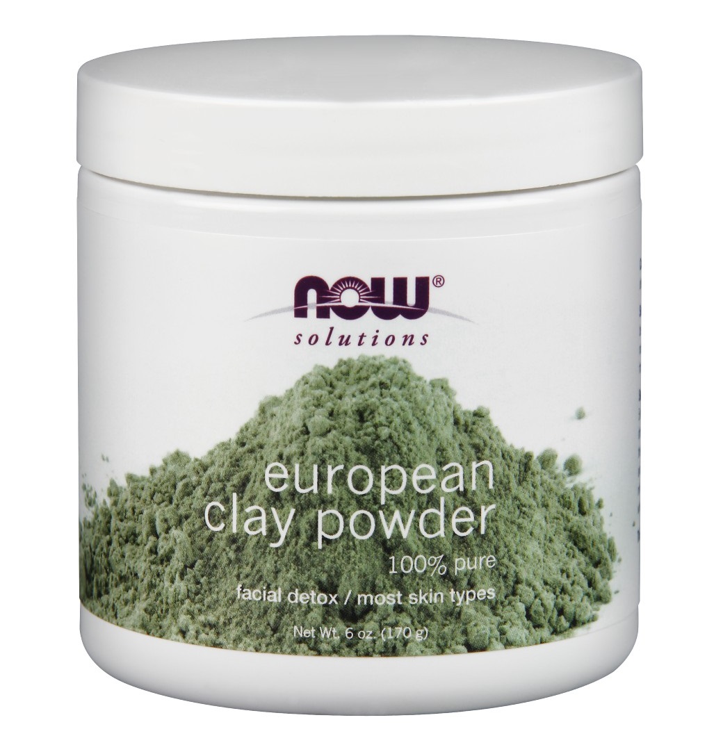 나우 Now, 유로피안 클래이 파우더, 6 oz (170 g)