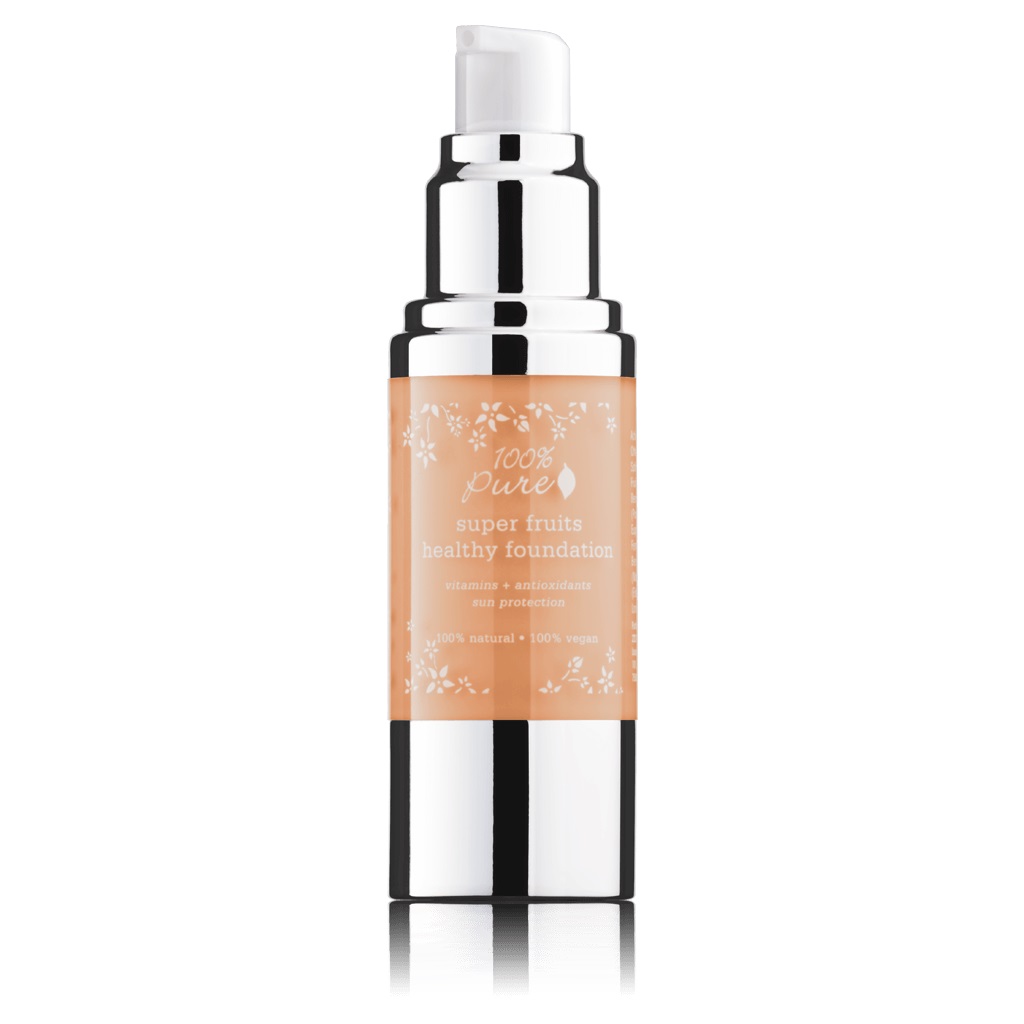 100% Pure, 과일추출물 풀커버리지 파운데이션, (골든피치) SPF 20, 1 oz / 30 ml