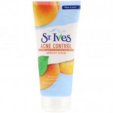 St.Ives, 아크네 컨트롤 살구 스크럽 [대용량], 170 g (6 oz)