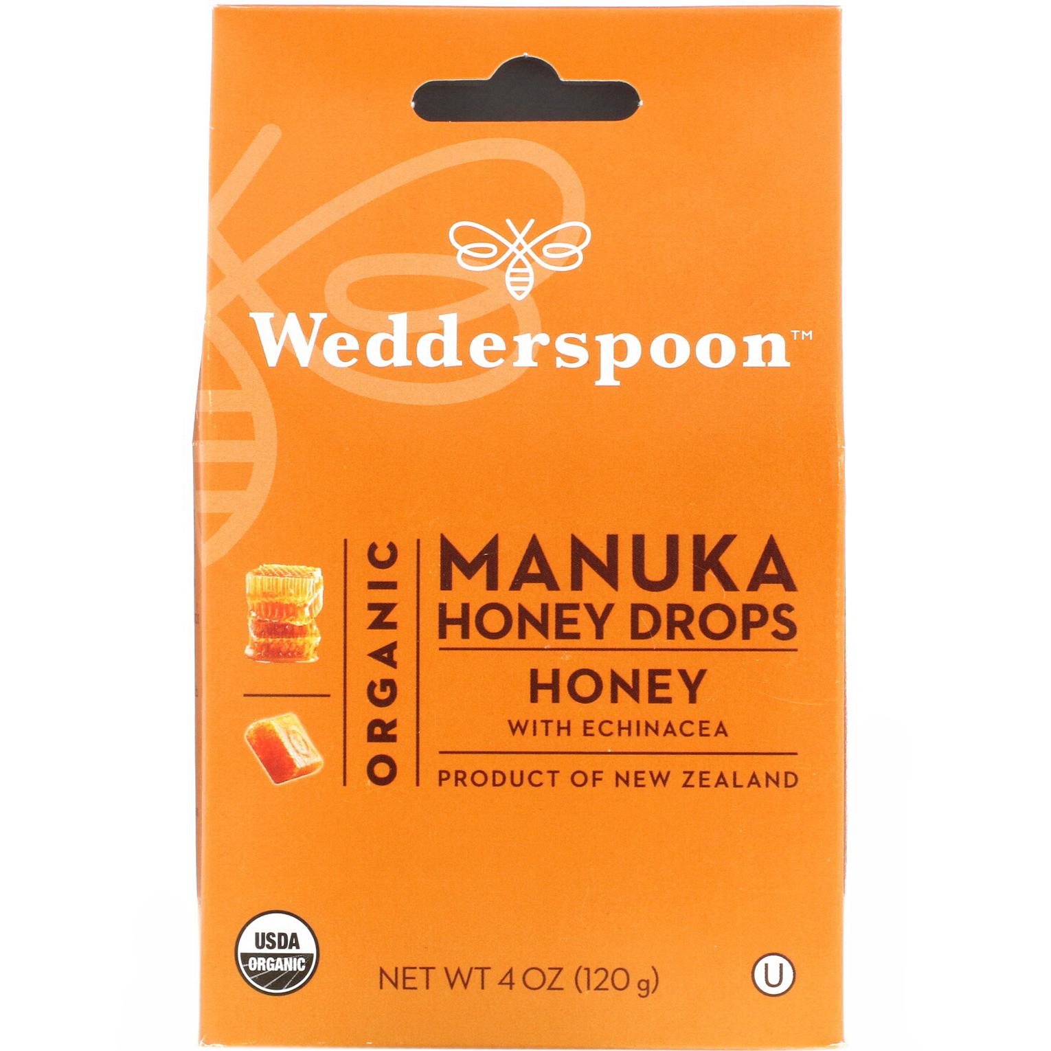 Wedderspoon Organic, 마누카 허니 Lozenges with 비 프로폴리스, 4 oz (120 g)