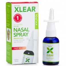 Xlear 엑스클리어, 수딩 & 모이스춰라이징 코세척 스프레이 with 자일리톨, 45 ml